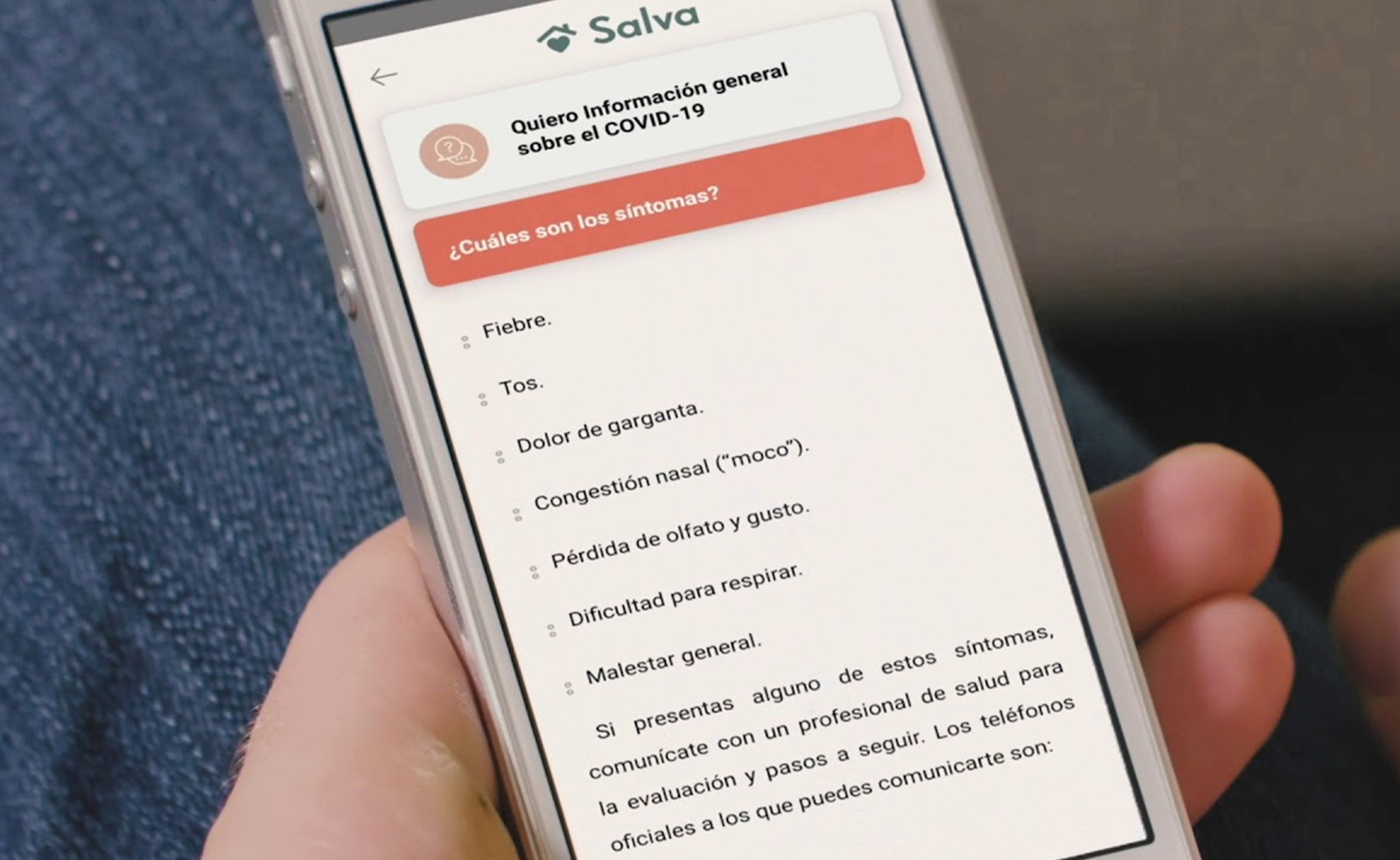 conoce salva app ayuda contra covid 19