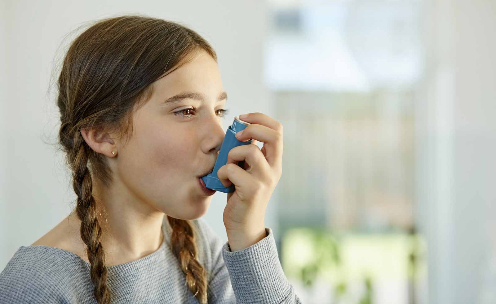 como combatir asma niños